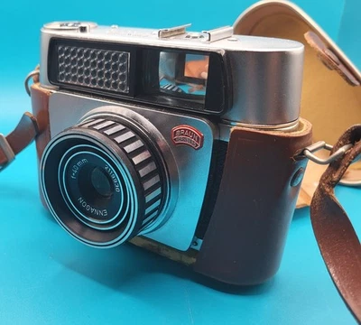 Braun Nurnberg Paxette Panto 1951 telémetro cámara de 35 mm lente Ennagon de 40 mm Foto 1 de 4