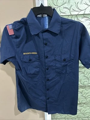 Cub Scout Boy Scouts BSA UNIFORM SHIRT Youth Extra Large XL Short Sleeve Z57 - Image 1 of 4