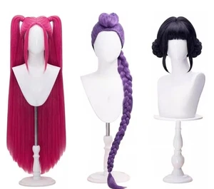 Für K-Pop Mira Rumi Zoey Perücke Dämonenjäger Bühne Cosplay Idol Haar Requisite Perücken - Bild 1 von 7