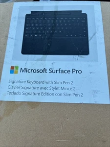 Klawiatura Microsoft Surface Pro Signature czarna 8X8-00001 - Zdjęcie 1 z 5