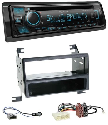 Kenwood Bluetooth USB CD MP3 DAB Autoradio für Nissan Juke (J15, 2010-2014) - Bild 1 von 4
