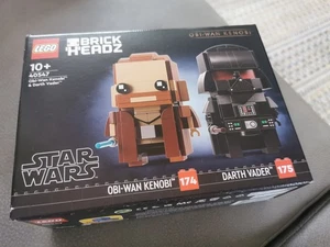 LEGO Star Wars Brick Headz 40547 Darth Vader Obi-Wan Kenobi FREE P&PP - Picture 1 of 3