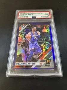 😳2018 Panini Donruss Optic DeANDRE AYTON "Purple" #157 RC "PSA 9 MINT"Suns/Lakers - Bild 1 von 4