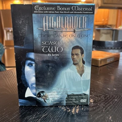 HIGHLANDER SEASON TWO TV SERIES DVD SET 2002 ( DVD 8-DISC SET), NEW, SEALED - Bild 1 von 4
