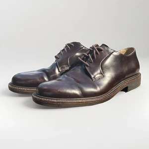 J Crew Oxford Dress Shoes Cigar Brown Leather Mens Size 10.5M-Model 79360 - Picture 1 of 24