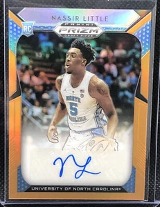 2019-20 Panini Prizm Draft Picks DP /125 Nassir Little RC Neon Orange Auto - Picture 1 of 3