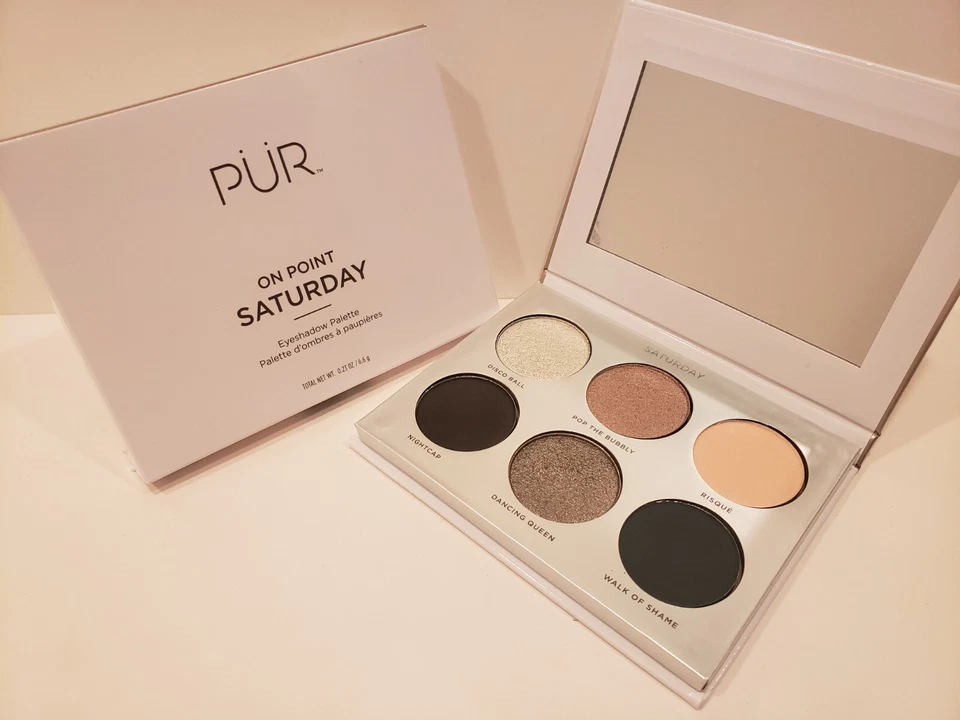 Pur ~ On Point Eyeshadow Palette ~ Saturday ~ 0.23 oz ~ NIB - Image 1 of 1
