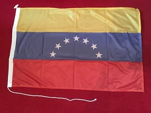 VENEZUELA STARS 115g Knitted Polyester FLAG High Quality - Picture 1 of 1