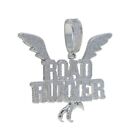 5Aaa+ Cz Hop Hip Ice Out Road Runner Eagle Wing Pendant Chain Real Gold Plated