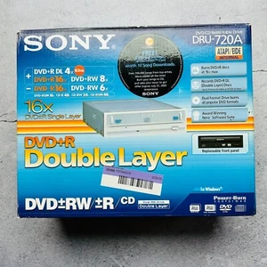 Unidad regrabable Sony DVD DRU-720A DVD+R doble capa - Imagen 1 de 9