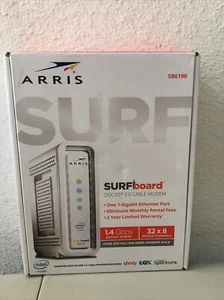 ARRIS SURFboard (32x8) DOCSIS 3.0 Cable Modem (SB6190) - Picture 1 of 3