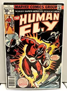 THE HUMAN FLY #1 (1977) 1ST APP NEWSSTAND BILL MANTLO L@@K! - Picture 1 of 3