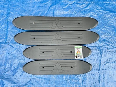 97-03 Mitsubishi Montero Sport Model L & R Running Board Step Bar Covers OEM - Image 1 of 4