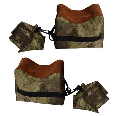 Outdoor Hunting Rifle Shooting Rest Sand Bag Target Gun Front Rear Range Stand - Image 1 of 4
