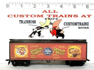 HO SCALE CUSTOM LETTERED RINGLING BROS CIRCUS REEFER 🧸🧸🧸🧸 - Picture 1 of 14