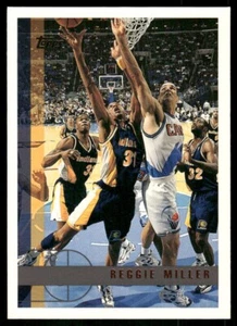1997-98 Topps #24 Reggie Miller Indiana Pacers basketball card - Picture 1 of 2