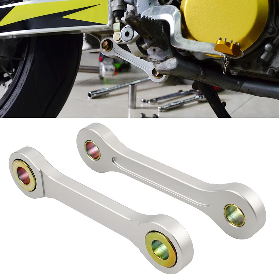 NICECNC Billet Liens d'Abaissement Réglable Pour Suzuki DRZ400 E S SM 2000-2024