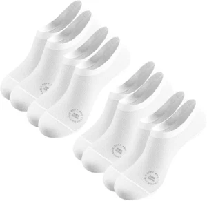 Ultra Thin Liner Socks Non Slip Nylon No Show Socks Womens Lightweight 8-10.5 US - Picture 1 of 6