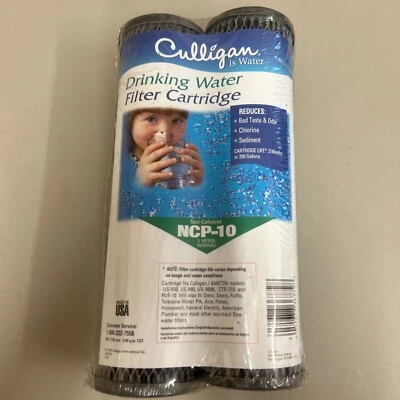 Culligan NCP-10 Replacement Carbon Water Filter (Pack Of 2) - Image 1 of 3