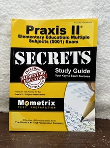 Praxis II Grundschule: Mehrere Fächer (5001) Prüfungsgeheimnisse Stu - GUT - Bild 1 von 7