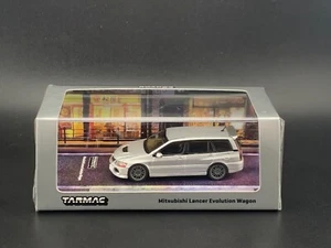 Tarmac Works Mitsubishi Lancer Evolution Wagon Silver 1/64 - Picture 1 of 2