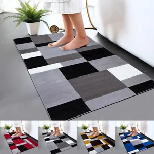 Extra Large Bath Mat Bathroom Rug Water Absorbent Washable Toilet Pedestal Mats - Picture 1 of 41