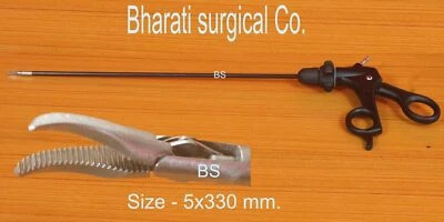 SS Maryland Grasper/Dissector with Insulated shaft and handle, 5x330mm Length - Image 1 of 3