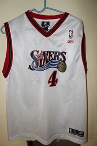 Reebok Phil. Maglia Sixers " Chris Weber " tg. youth XL 18/20 nuovo - Foto 1 di 2