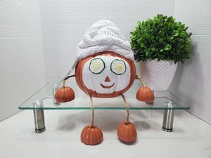 Martha Stewart Pumpkin Having A Spa Day Halloween Figur 🎃 Exclusive 2025 Neu - Bild 1 von 11
