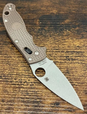 Spyderco Manix 2 Lightweight FRN Tripe B - CPM 15V - C101PBN15V2 FACTORY SECOND