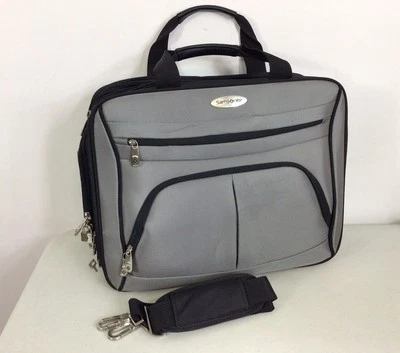 Samsonite Canvas Laptop Brief Case Shoulder Strap New - Image 1 of 4