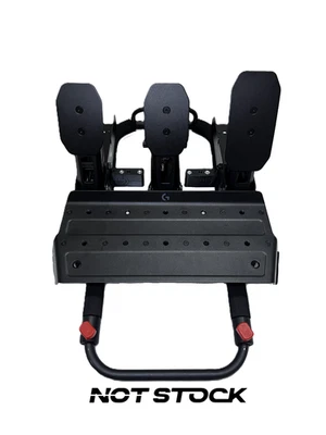 Playseat Challenge Logitech RS Pedal Mounts - Adjustable & For 3 Pedals (Clutch) - Image 1 of 4