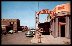 Postal Crystal Palace Saloon, Tombstone, AZ - Imagen 1 de 2