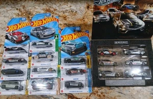 Hot Wheels ZAMAC Lot Of 17 (Cars Total) 11 Mainlines 1 Zamac 6 Pack - Picture 1 of 13