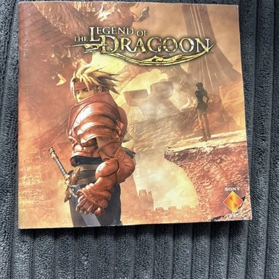 LEGEND OF DRAGOON - SONY PS1 PLAYSTATION 1 - APENAS MANUAL *SEM JOGO* - Imagem 1 de 4
