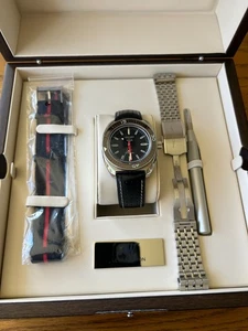 Longines Heritage Men's Black Watch - L2.836.4.52.9 - Picture 1 of 8