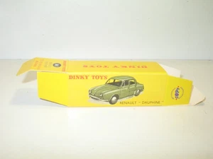 Box 24E Dinky Toys for Renault Dauphine, Repro Faithful Paper Hard - Picture 1 of 4