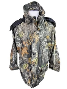 Game Winner Mens Camo Lined Hooded Hunting Jacket Size - 2XL - Picture 1 of 9