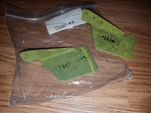 2X New Piper PA-31 Navajo Flap Track Reinforcement Gusset PN# 71132-002 /71132-2 - Picture 1 of 3