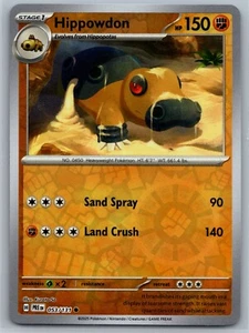 Pokémon Evoluciones Prismáticas Holograma Inverso Hippowdon 053/131 casi nuevo 2025 - Imagen 1 de 2