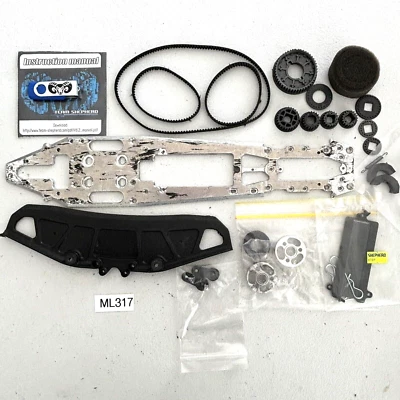 RC 1/8 Shepherd Nitro Onroad Parts Bundle w/ Belt Chassis Horns OZRC ML317 - Image 1 of 4