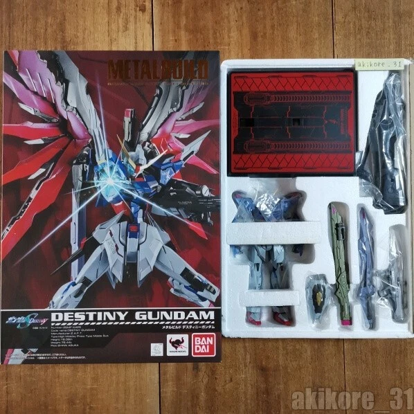 Figura de acción Metal Build Destiny Gundam primer modelo 2013 Bandai Foto 1 de 4