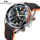 PAULAREIS New Sport Casual Alloy Men's Watch Luminous Automatic Mechanical