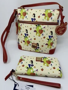 Dooney & Bourke Disney Snow White 85th Anniversary Crossbody Bag With Wallet Set - Picture 1 of 12