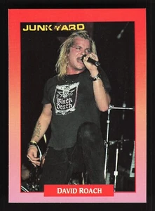 1991 Brockum Rock Cards #113 David Roach - Junkyard - Picture 1 of 2