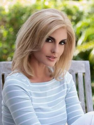 Peluca Hannah de Envy, todos los colores, peluca mediana Bob atada a mano Foto 1 de 4