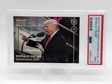 2016 Topps Now Election #16-15 Donald Trump PSA 9 Low Pop - Print Run of 474