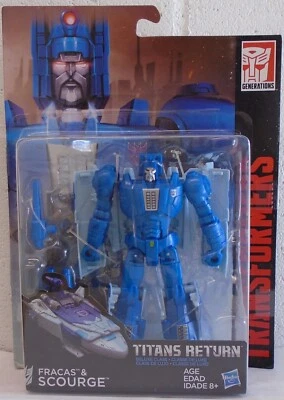 Transformers Titans Return Fracas Scourge Boat Deluxe Class Generations Hasbro - Image 1 of 2