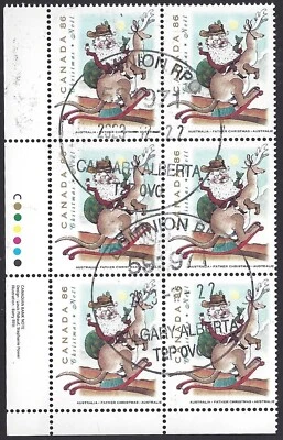 🍁Canada  #1501    "FATHER CHRISTMAS"   Mint New  1993  Cancelled Stamp Issue - Image 1 of 2