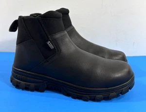 10.5 R NEW MENS 5.11 TACTICAL COMPANY 3.0 SLIP ON BOOTS BLACK 12420 10.5 REGULAR - Picture 1 of 6